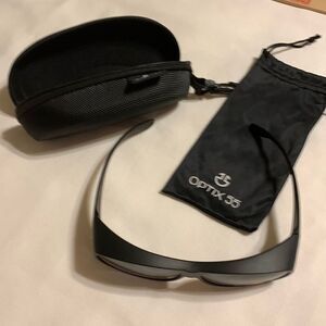 OPTIX 55 Polarized sunglasses NWOT never worn includes hard case & pouch